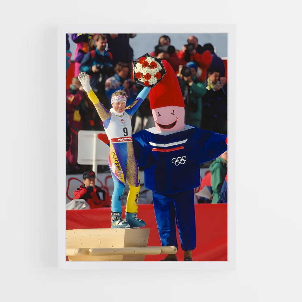 Poster Snowboard Spirit – affiche Jeux Olympiques (vue 3)
